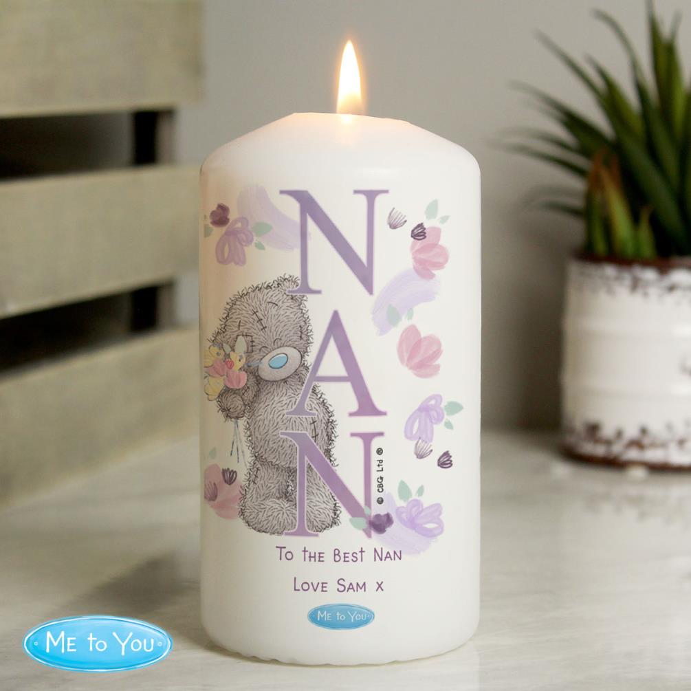 Personalised Me to You Nan Pillar Candle Extra Image 3